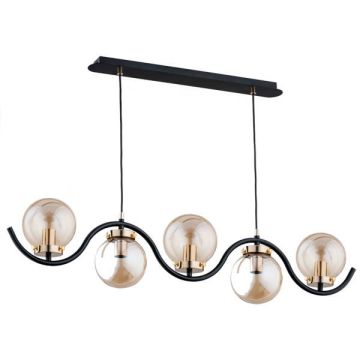 Lampă cu pendul KORDA 62155 5x40W/E14 de la Alfa