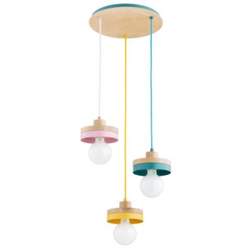 Lampă cu pendul LARSO 62618 3x/E27 de la Alfa