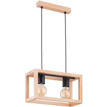 Lampă cu pendul PAKO 62455 2x15W/E27 de la Alfa