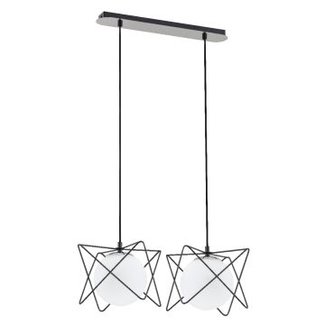 Lampă cu pendul SAGITO 62200 2x40W/E14 IP20 de la Alfa
