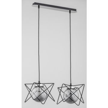 Lampă cu pendul SAGITO TRACK 62096 2x40W/E14 de la Alfa