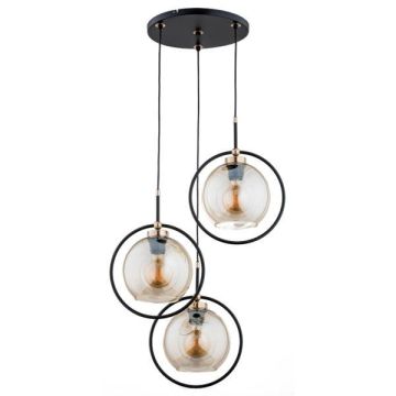 Lampă cu pendul SELDI 62177 3x60W/E27 de la Alfa