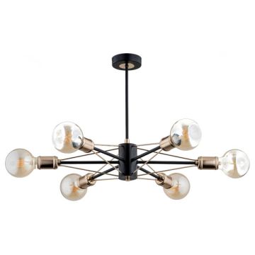 Lampă de tavan TANDEM GOLD 62151 6x60W/E27 de la Alfa