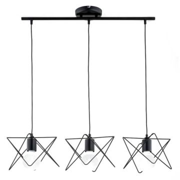 Lampă cu pendul TIMLA 62149 3x60W/E27 de la Alfa