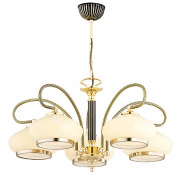 Candelabru ASTORIA 63459 5x/E27 de la Alfa