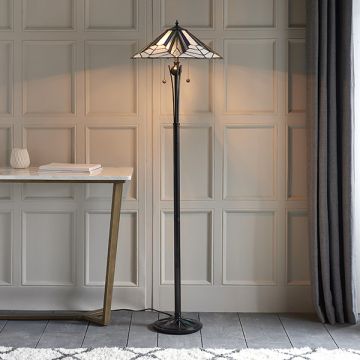Lampă de podea ASTORIA 63934 2x60W/E27 IP20 de la Endon