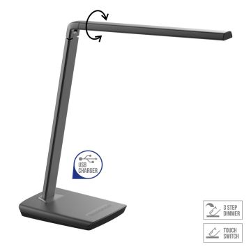 Lampă de birou AUMERA 63117 1x8W/LED IP20 de la Prezent