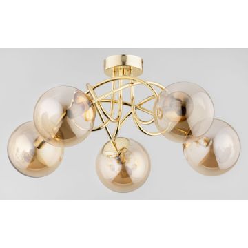 Lampă de tavan BANKO 63203 5x10W/E14 IP20 de la Alfa
