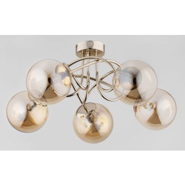 Lampă de tavan BANKO 63204 5x10W/E14 IP20 de la Alfa
