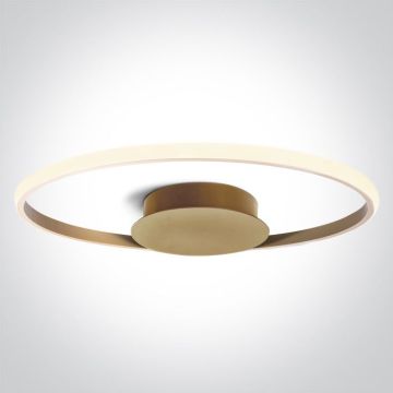Lampă de tavan Decorative 63154B/CH/W 3000K 1x20W/LED 1400lm IP20 de la One Light
