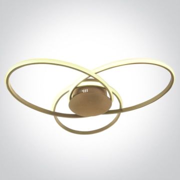 Lampă de tavan Decorative 63154D/CH/W 3000K 1x60W/LED 4200lm IP20 de la One Light