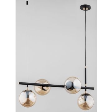 Lampă cu pendul FIORE 63039 4x40W/E14 de la Alfa