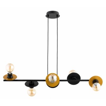 Lampă cu pendul INDIA 63455 6x/E27 de la Alfa