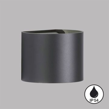 Aplique de perete Matteo 30452 3000K 2x3W/LED 620 lm IP54 de la Fischer&Honsel