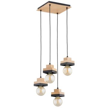 Lampă cu pendul MIKO 63412 4x15W/E27 de la Alfa