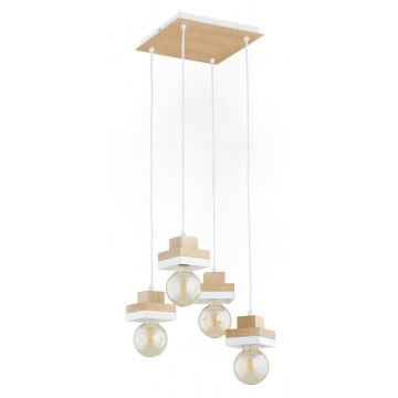 Lampă cu pendul MIKO 63414 4x15W/E27 de la Alfa