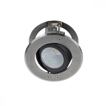 Lumină îngropată deasupra plafonului MOSS 6370ST 3000K 1x8W/LED 840LM IP65 de la Norlys