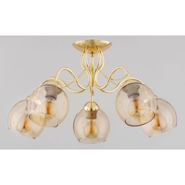 Lampă de tavan NARIA 63207 5x15W/E27 IP20 de la Alfa