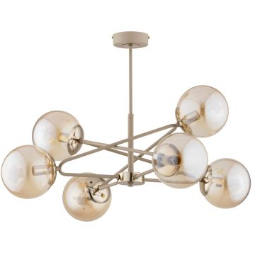 Lampă de tavan SAGITO 63405 6x15W/E27 de la Alfa