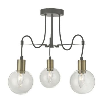 Lampă de tavan ABRAZO 64402 3x40W/E14 IP20 de la Prezent