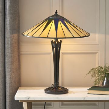 Lampă de masă DARK STAR 64045 2x60W/E27 IP20 de la Endon