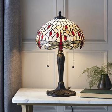 Lampă de masă DRAGONFLY BEIGE 64086 2x60W/E27 IP20 de la Endon