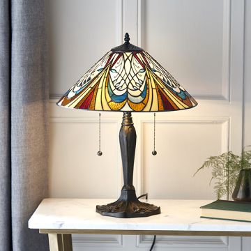 Lampă de masă HECTOR 64163 2x60W/E27 IP20 de la Endon