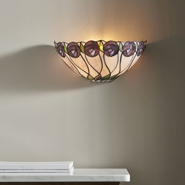 Aplique de perete HUTCHINSON 64178 1x40W/E14 IP20 de la Endon