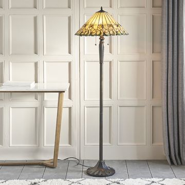 Lampă de podea JAMELIA 64192 2x60W/E27 IP20 de la Endon