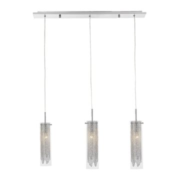 Lampă cu pendul RAFFIA 64355 3x40W/E14 IP20 de la Prezent