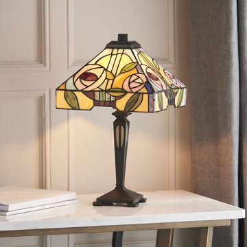 Lampă de masă WILLOW 64386 1x40W/E14 IP20 de la Endon
