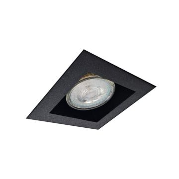 Lumină îngropată deasupra plafonului Cage 3032 1x10W/GU10 IP20 de la Antigo