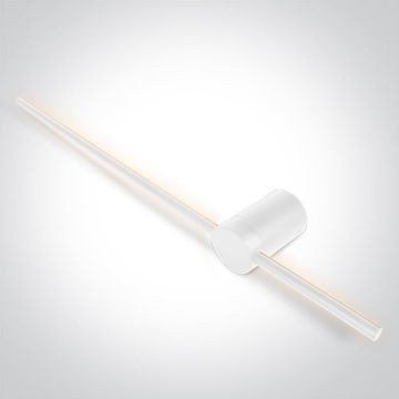 Aplique de perete Decorative 65148B/W/W 3000K 1x15W/LED 1200lm IP20 de la One Light