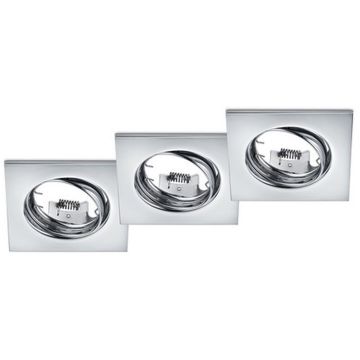 Lumină îngropată deasupra plafonului JURA 650000306 3x15w/gu10 ip20 de la Trio