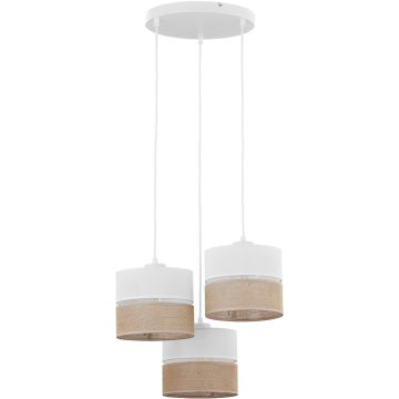 Lampă cu pendul LINOBIANCO 6575 3x15W/E27 de la TK Lighting