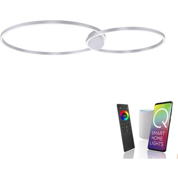 Lampă de tavan Q-KATE 6590-95 2700-5000k 2x52W/LED 5520lm ip20 de la Paul Neuhaus