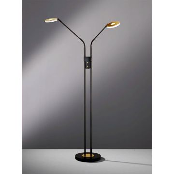Lampă de podea Dent 40498 2700K 2x7.5W/LED 1700 lm IP20 de la Fischer&Honsel