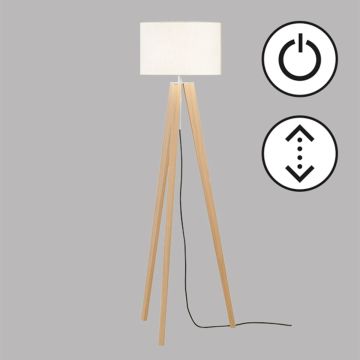 Lampă de podea SHINE-WOOD 40478 3x40W/E27 IP20 de la Fischer&Honsel