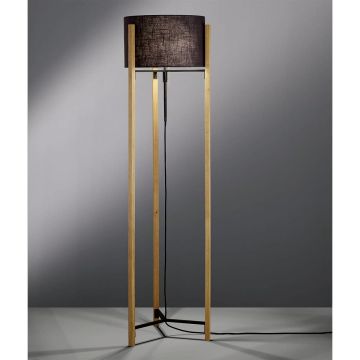 Lampă de podea SHINE-WOOD 40516 3x40W/E27 IP20 de la Fischer&Honsel