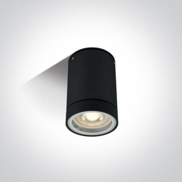 Lumină montată pe suprafață Outdoor Cylinders 67130C/B 1x10W/GU10 IP54 de la One Light
