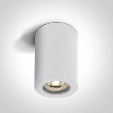Lumină montată pe suprafață Outdoor Cylinders 67142A/W 1x6W/GU10 IP65 de la One Light
