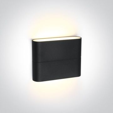 Aplique de perete Outdoor Slim Range Up & down 67376/AN/W 3000K 2x3W/LED 210lm IP54 de la One Light