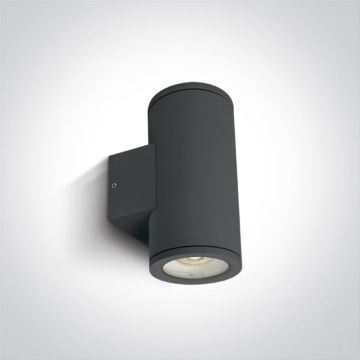 Aplique de perete Outdoor Wall Lights 67400B/AN 2x10W/GU10 IP54 de la One Light