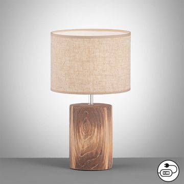 Lampă de masă Malik 50742 1x40W/E27 IP20 de la Fischer&Honsel