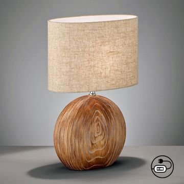Lampă de masă Tobse 50608 1x40W/E27 IP20 de la Fischer&Honsel