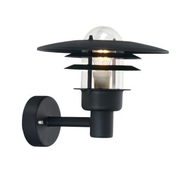 Aplique de perete LARVIK 690B 1x9W/E27 IP55 de la Norlys