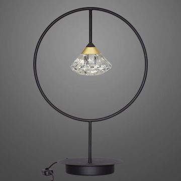 Lampă de masă Tiffany LA059/T_black 3000K 1x3W/LED 180lm IP20 de la Altavola Design