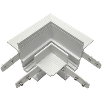 Conector TRIMLESS CORNER 2083W-C1 IP20 de la Zambelis