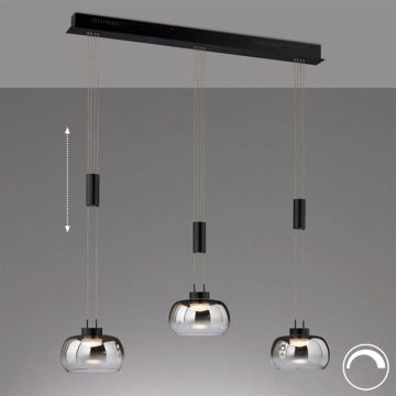 Lampă cu pendul Arosa 60988 2700K 3x9W/LED 2900 lm IP20 de la Fischer&Honsel