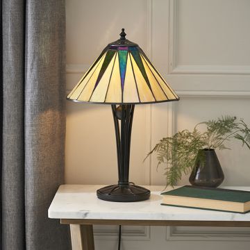 Lampă de masă DARK STAR 70367 1x40W/E14 IP20 de la Endon